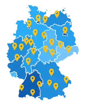 Rümpelhelden Standorte Karte